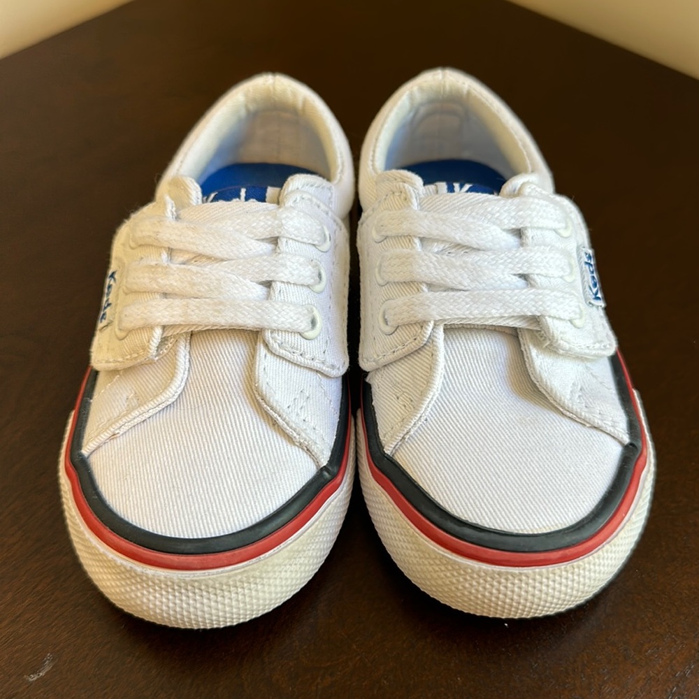 Keds size 5 (baby) canvas slip on